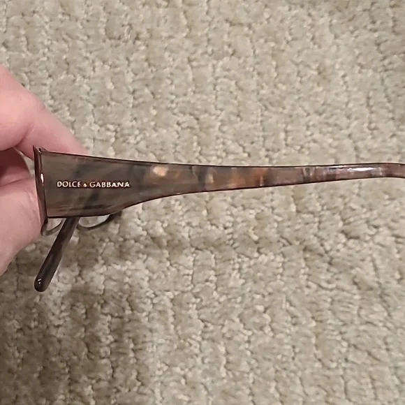 Dolce & Gabbana frames  original black case with sparkling DG emblem. DG1126 - Picture 5 of 8